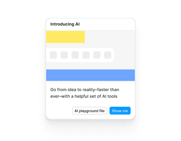 A tooltip pointing out a new feature within the app interface